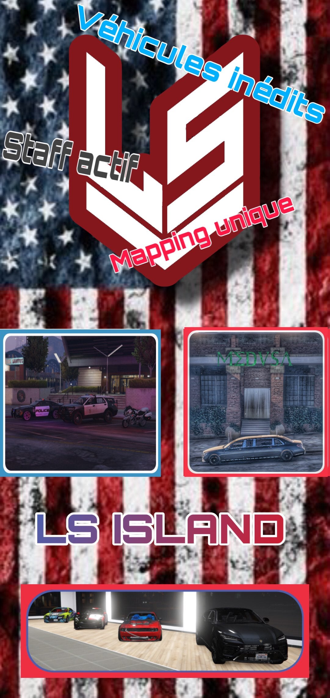 FRQCBE]  Ls Island RP - Serveur GTA