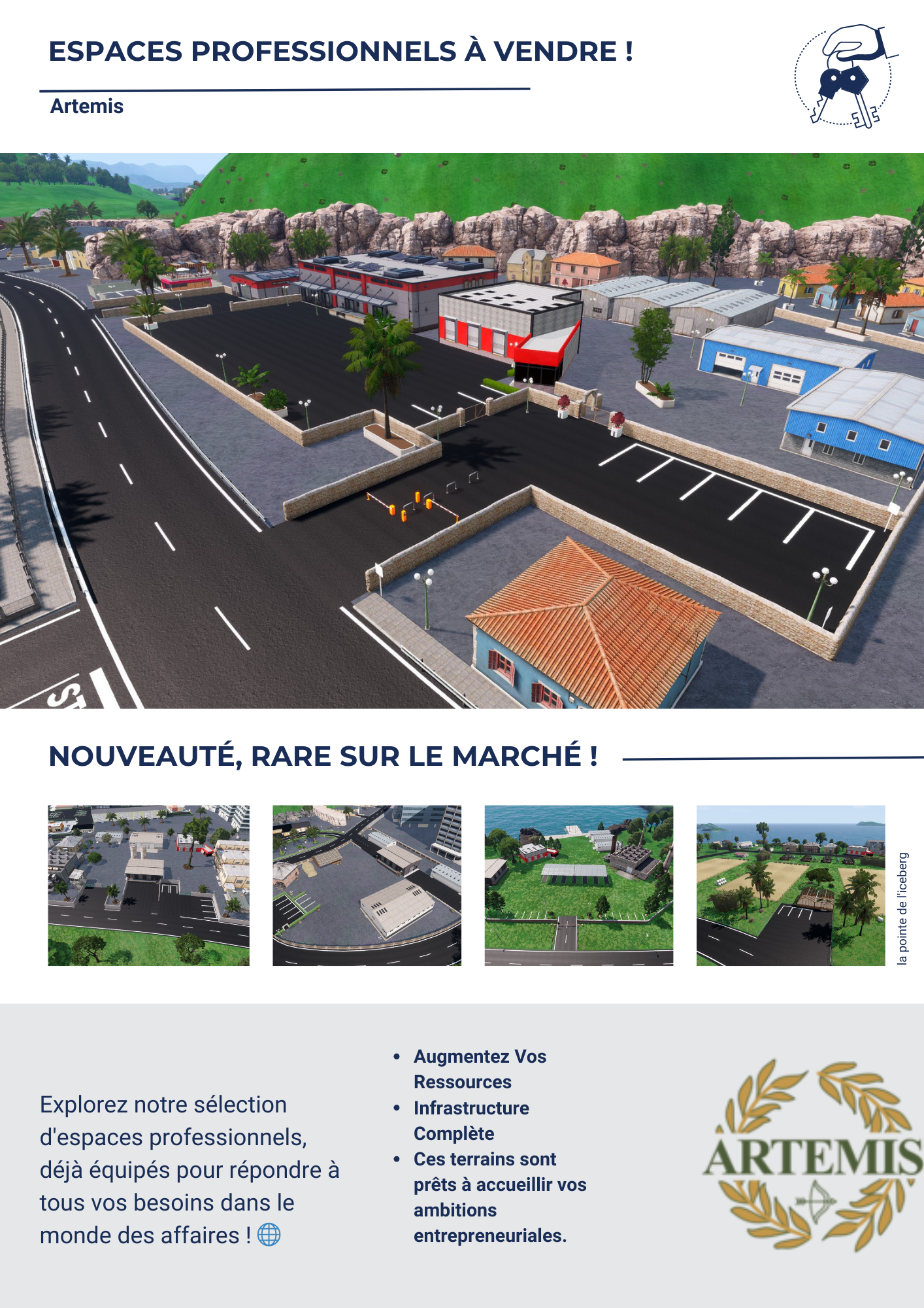 65a3ec874e49d-Bleu marine gris blanc Moderne élégant Evènement de vente immobilière Flyer.png