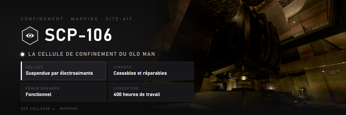 Confinement de SCP-106